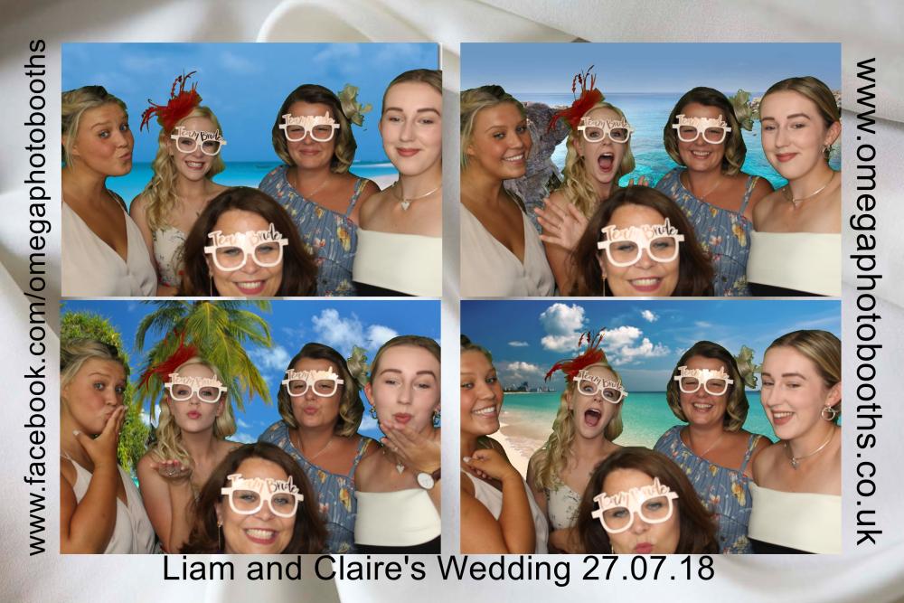 Liam & Claire's Wedding | View more photos from the event at gallery.omegaphotobooths.co.uk/u/Omega-Photobooths/Liam-Claires-Wedding